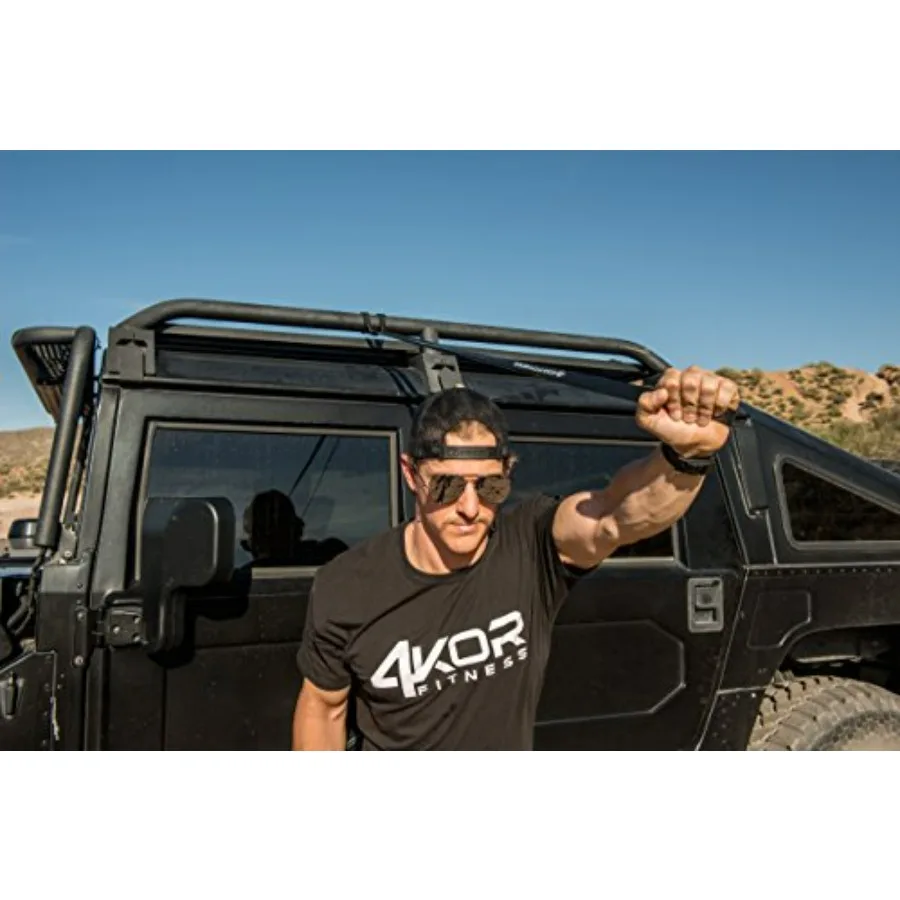 Pull Up Assist Band Set by - 6 Band Set of Heavy Duty 41" Resistance Bands for Mobility, Crossfit, Weightlifting, Therapy, Home