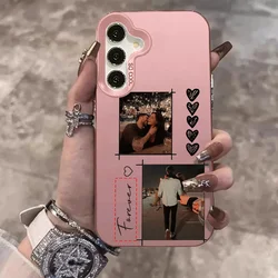 Custom Luxury IMD Personalized Photo Phone Cover - Galaxy Note20 (Pink)