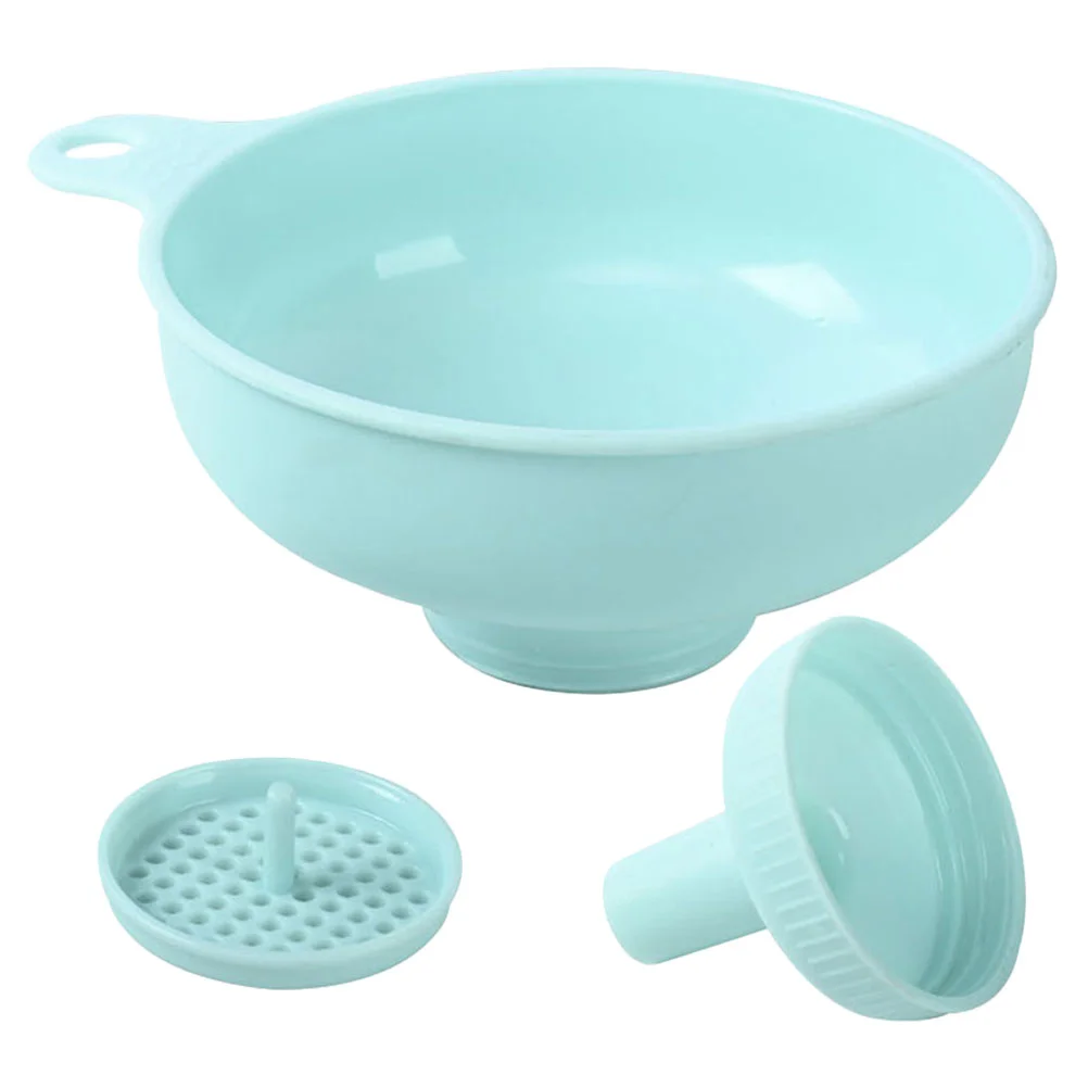 Wide Mouth Funnel Strainer Large Funnels for Kitchen Use Household Pp Multifunctional Plastic with