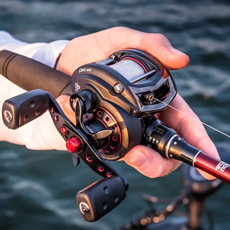 

Abu Garcia REVO4 SX Baitcasting Fishing Reel 9+1BB Max Drag 10.8kg 7.3:1 Bait Casting Reel for fishing rod and reel combo