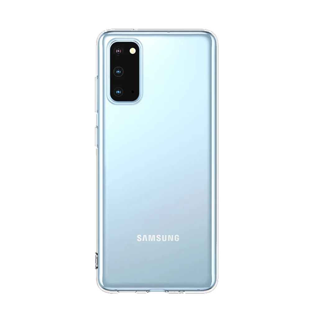 Transparent Silicone Protective Phone Case - Slim, Soft Shell Back Cover