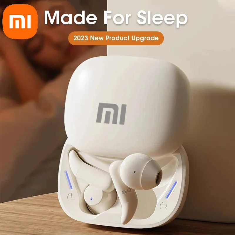 Xiaomi Wireless Sleep Headphones Bluetooth 5.3 Headphones Noise Canceling TWS Headphones with Microphone Earplugs