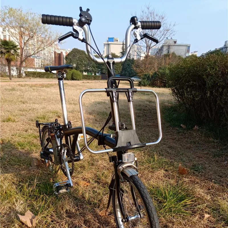 접이식 자전거 가방 프레임, 브롬톤 자전거 가방 내부 프레임, 알루미늄 합금 액세서리, 39x29cm