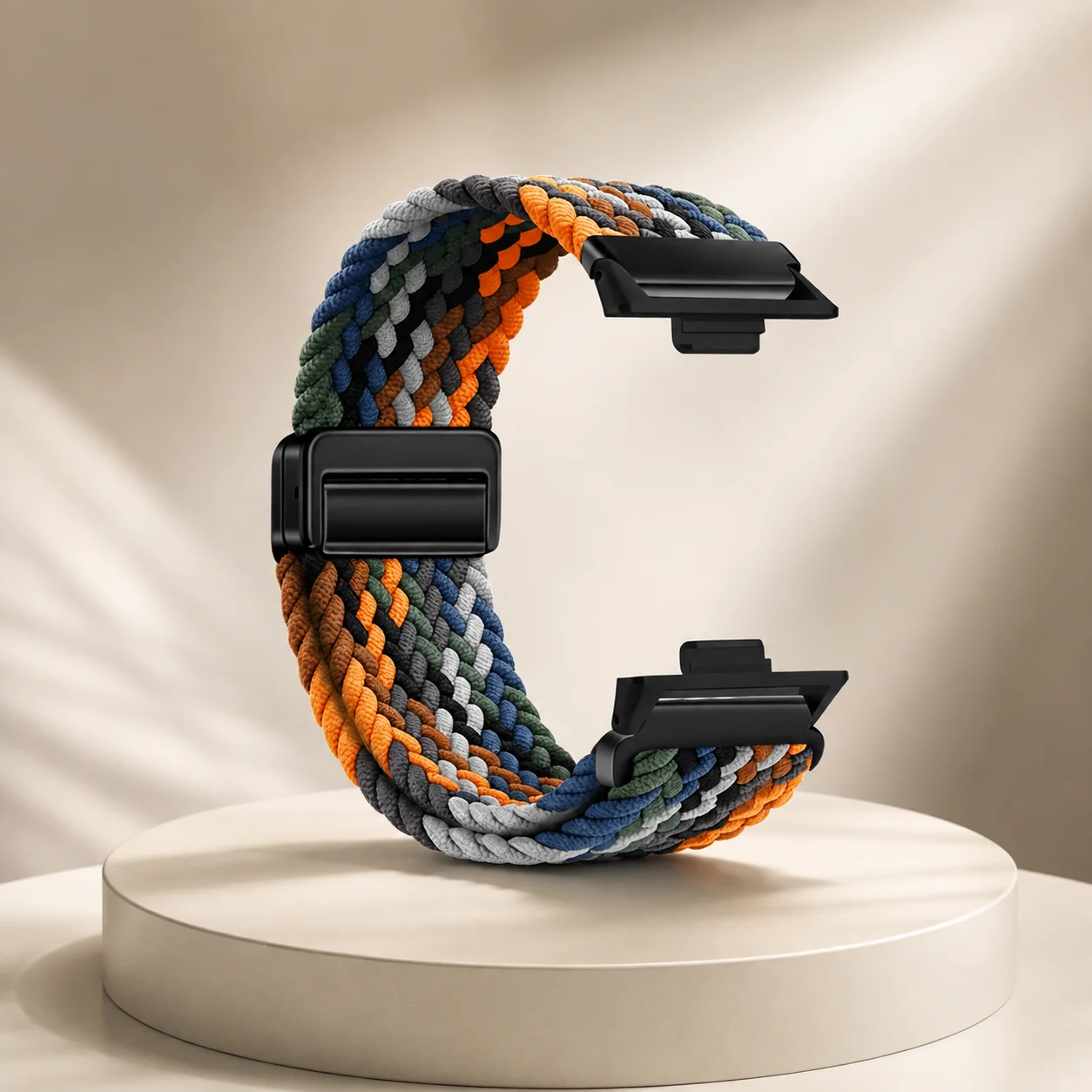 Nylon Braided Sport Breathable Replacement Wristband Accessory