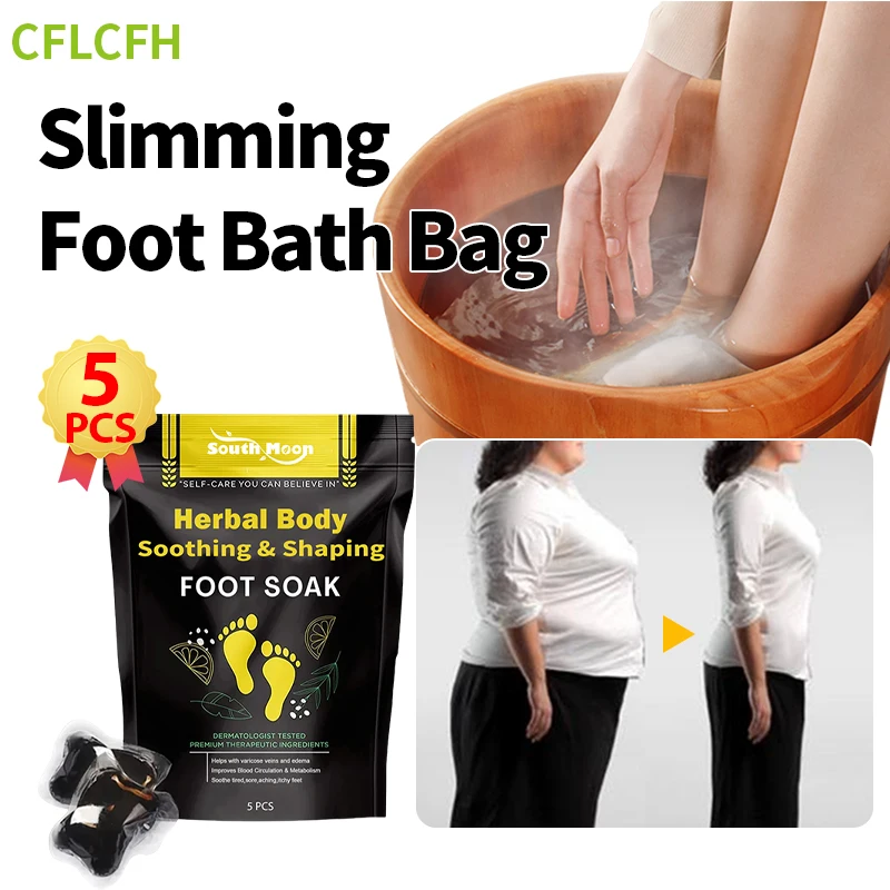 

Foot Bath Soak Bag Fat Burner Lose Weight Feet Soaking Body Soothing Shaping Slimming Clean Detox Natural Plant Extract Bag