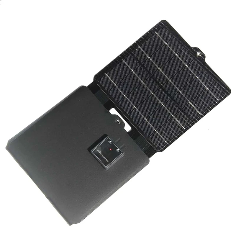 접이식 태양 전지 패널 휴대용 USB 충전기, 휴대폰 야외 하이킹 캠핑 등산용 접이식 태양 전지 충전 보조배터리, 100W