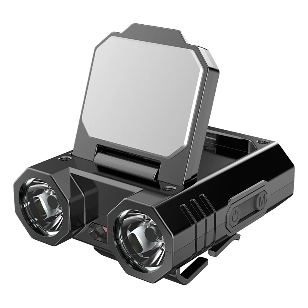 

Strong Light Sensing Head Lamp Night Fishing Cap Clip Lantern USB Charging Remote Outdoor Emergency Lighting Torch LED