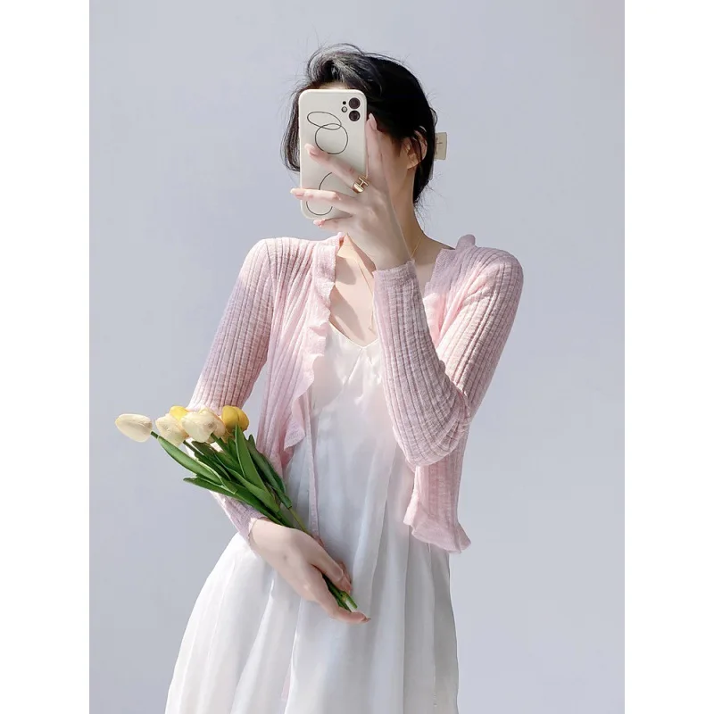 Women Knitted V Neck Sweater Blouse