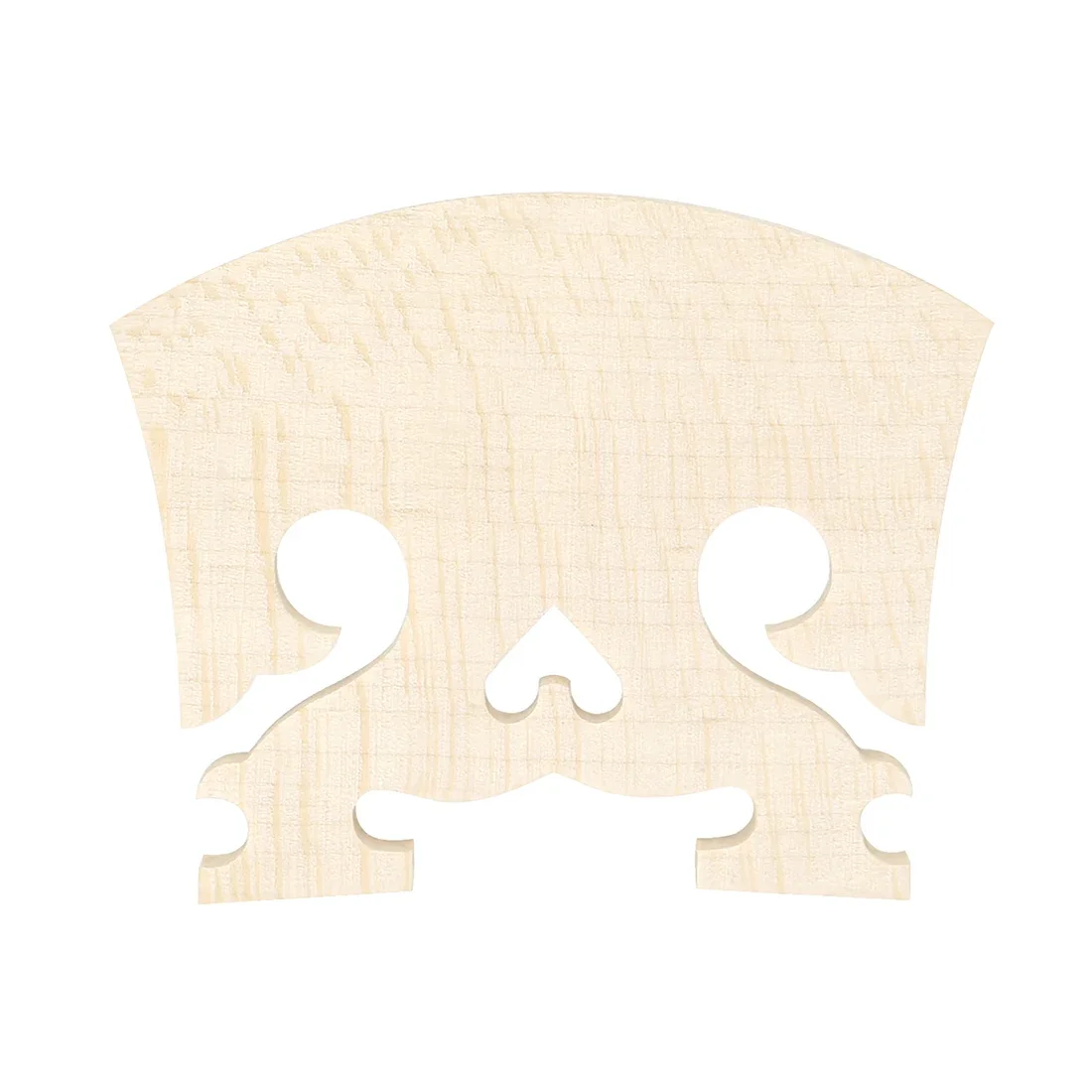 Description Picture 6 of item10pcs/set 4/4 Violin Code Caddies Bridges Fiddle Maple Wood Bridge Hand Polished Caddies Violin Parts Instruments Accessories