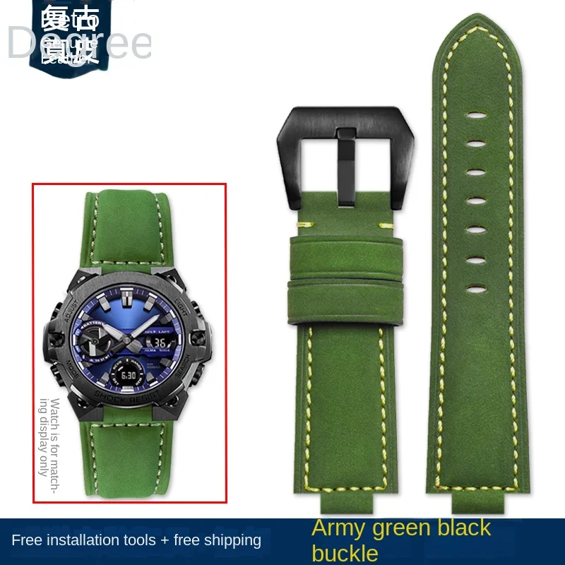 Correa de reloj de cuero genuino para LV Tambour Series Q1121 Q114k, correa  de reloj masculina, interfaz de 12mm y 10mm, correa de reloj para hombre y  mujer - AliExpress
