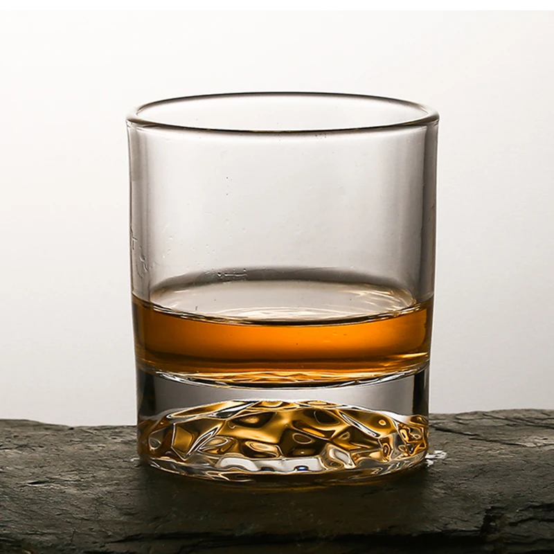 Household Whisky Glass Mountain Cup Creative Juice Tea Cocktail Beer Drinking Glasses Drinkware Wedding Gifts Transparent Cups