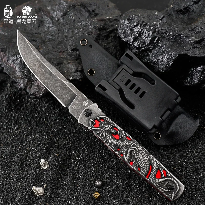 

HX OUTDOORS Full Tang Camping Hunting Army Survival Tourist Knife Hiking Outdoor Tools Tactical Knives