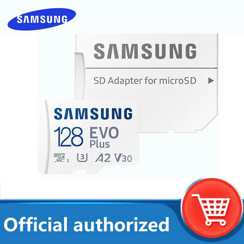 SAMSUNG Micro SD Card EVO Plus Flash Memory Card 128GB 64GB 256GB 512GB 32GB 8GB Class 10 UHS-I High Speed Microsd TF Card 1