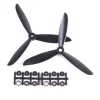 2Pcs Prop 5030 5045 6030 6045 6x4.5 Black 3-blade Propeller Props CW CCW For Quadcopter 1