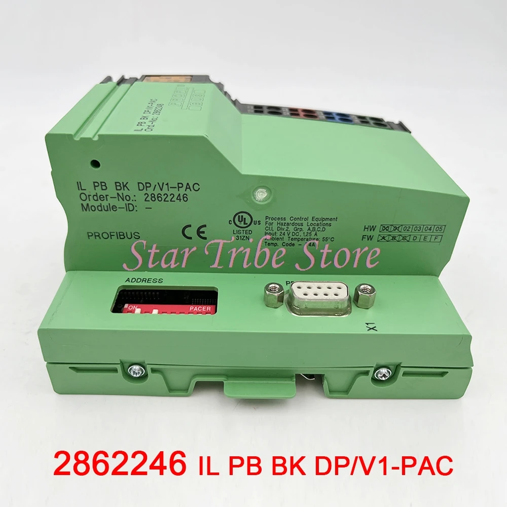 Phoenix 전원 모듈용 1Pcs 2862246 IL PB BK DP/V1-PAC