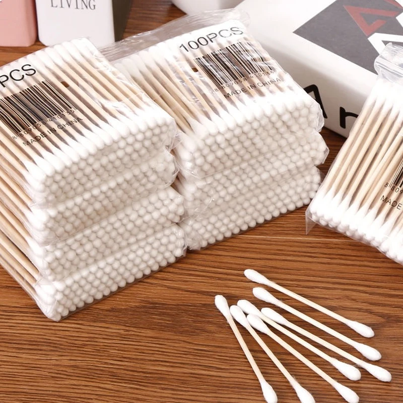 Cotton Swab Storage Box Toothpick Organize Box Double Head Buds Container