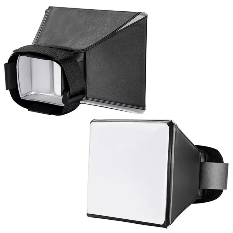 193A 플래시 디퓨저 반사판 Softbox 대부분의 브랜드 디지털 카메라 용 전문 미니 사진 디퓨저 소프트 라이트 박스