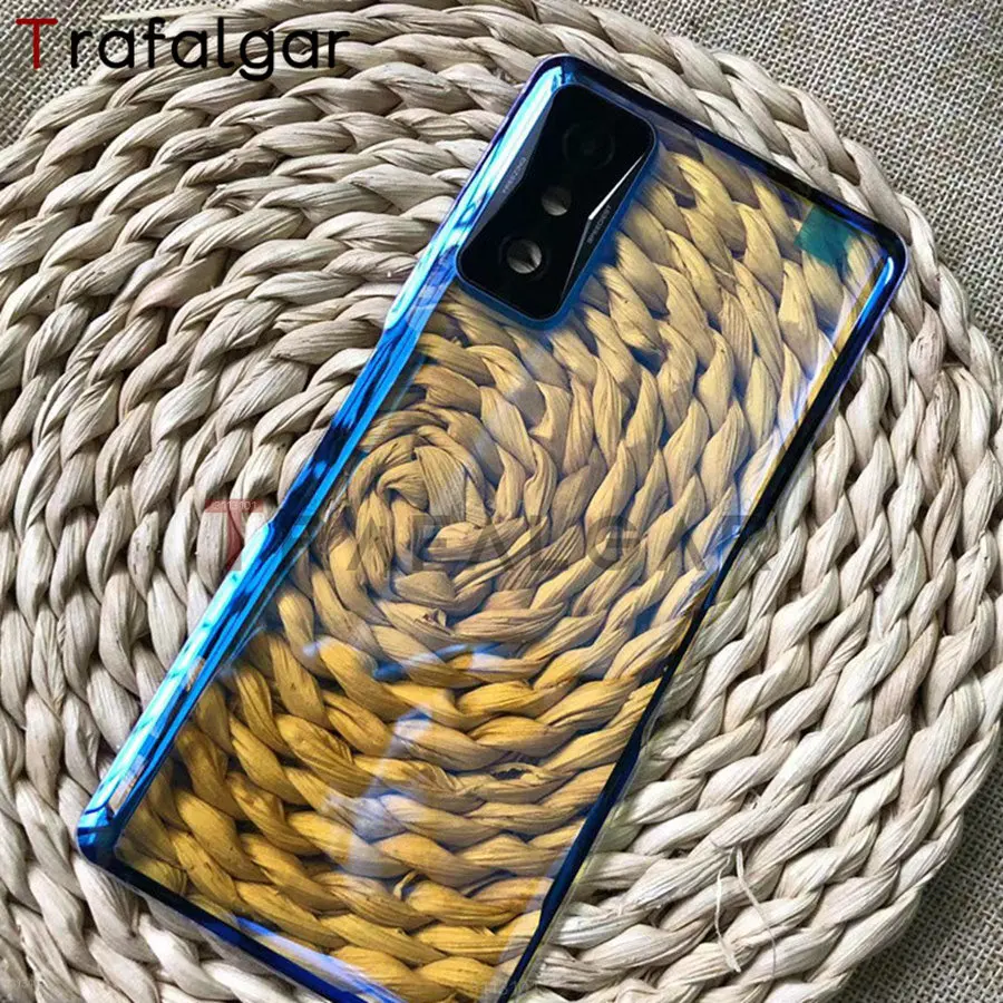 ESTH® Custodia per Xiaomi Poco F4 GT con 360° Rotante Staffa, [Compatibile con Supporto Magnetico per Auto], Cover Paraurti PC + TPU, Blu
