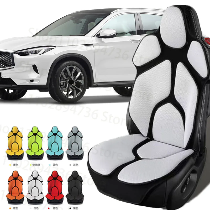 Mesh Lumbar Back Brace Car Seat Cushion Support