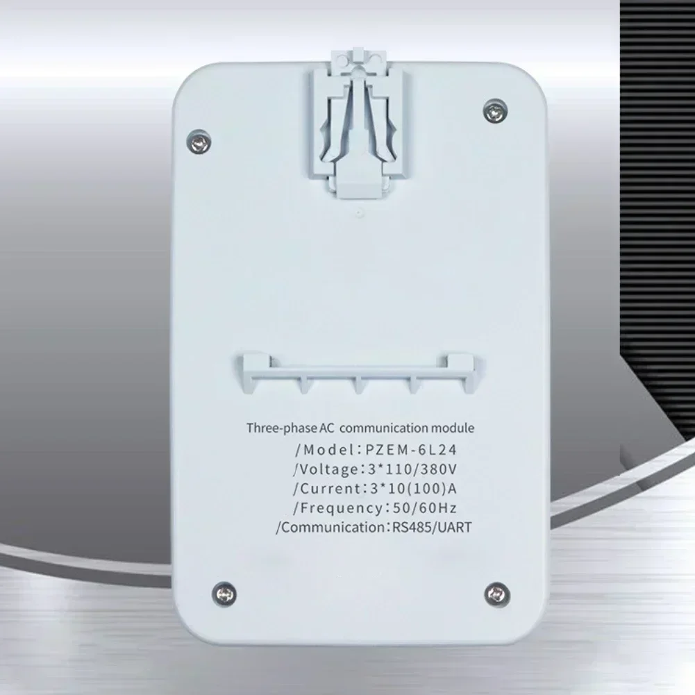 PZEM-6L24 50-560V AC 그리드 에너지 미터, 3상, 3선 Modbus-RTU 프로토콜, UART 485 통신 모니터링 모듈