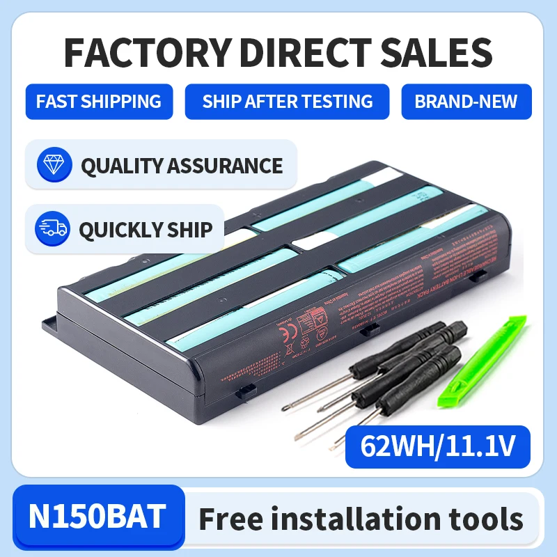 

Somi N150BAT-6 Laptop Battery for Clevo N155SD N150SD N150SD N170SD for Sager NP7155 NP7170 XMG A505 A726 Battery