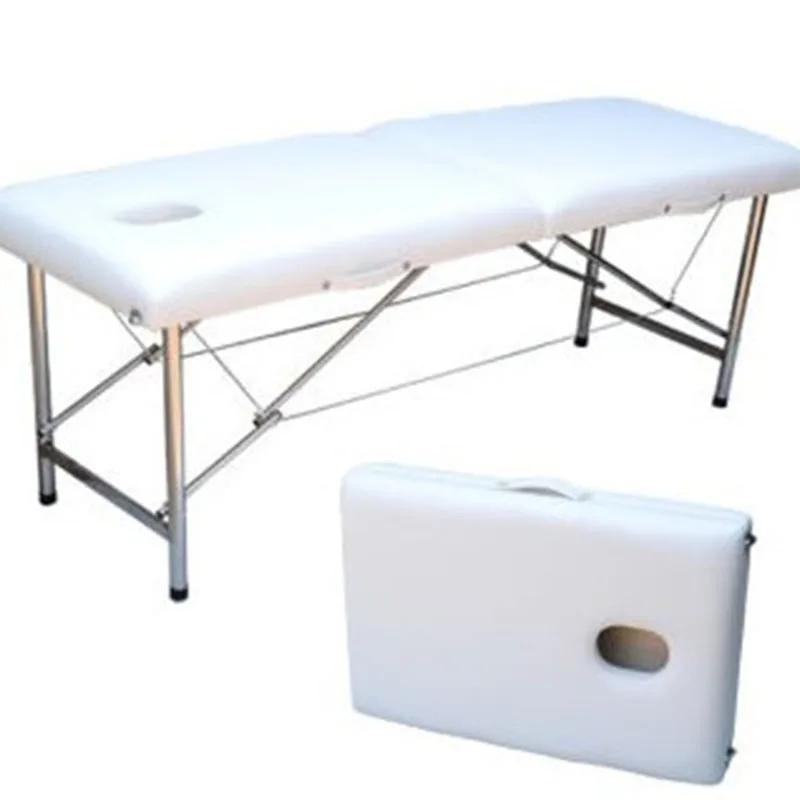 Lash Salon Folding Bed Pedicure Tattoo Full Body Beauty Massage Bed Portable Facial Camastro Plegable Massage Furniture LJ50MB