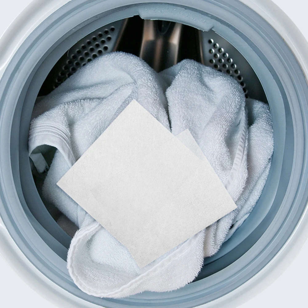 Washing Machine Use Mixed Dyeing Proof Color Absorption Sheet Anti Dyed Cloth Laundry Papers Color Catcher Grabber Cloth laundry color catcher sheets