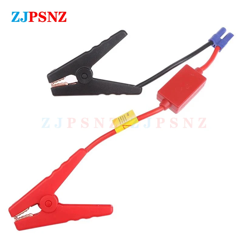 Car With EC5 Plug Connector Emergency Battery Jump Cable Alligator Clamp Clip For Trucks Jump Starter Alligator Clip Car Jumper images - 6