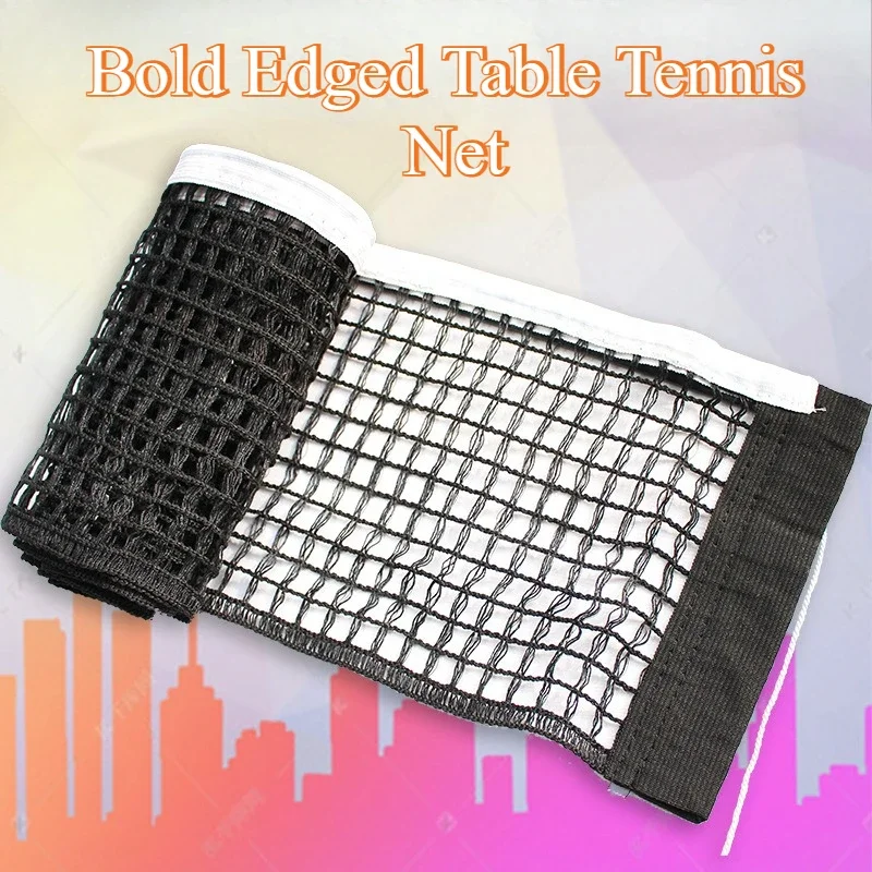 1.8m*0.15m Bold Edged Table Tennis Net 4 Wires And 2 Threads Outdoors Competition Specific Ball Game Table Blocking Thickening table tennis net