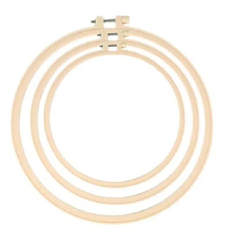 Adjustable Embroidery Hoop Holder, Crossstitch Supplies Rotated Embroidery Lap Stand With 3 Hoops