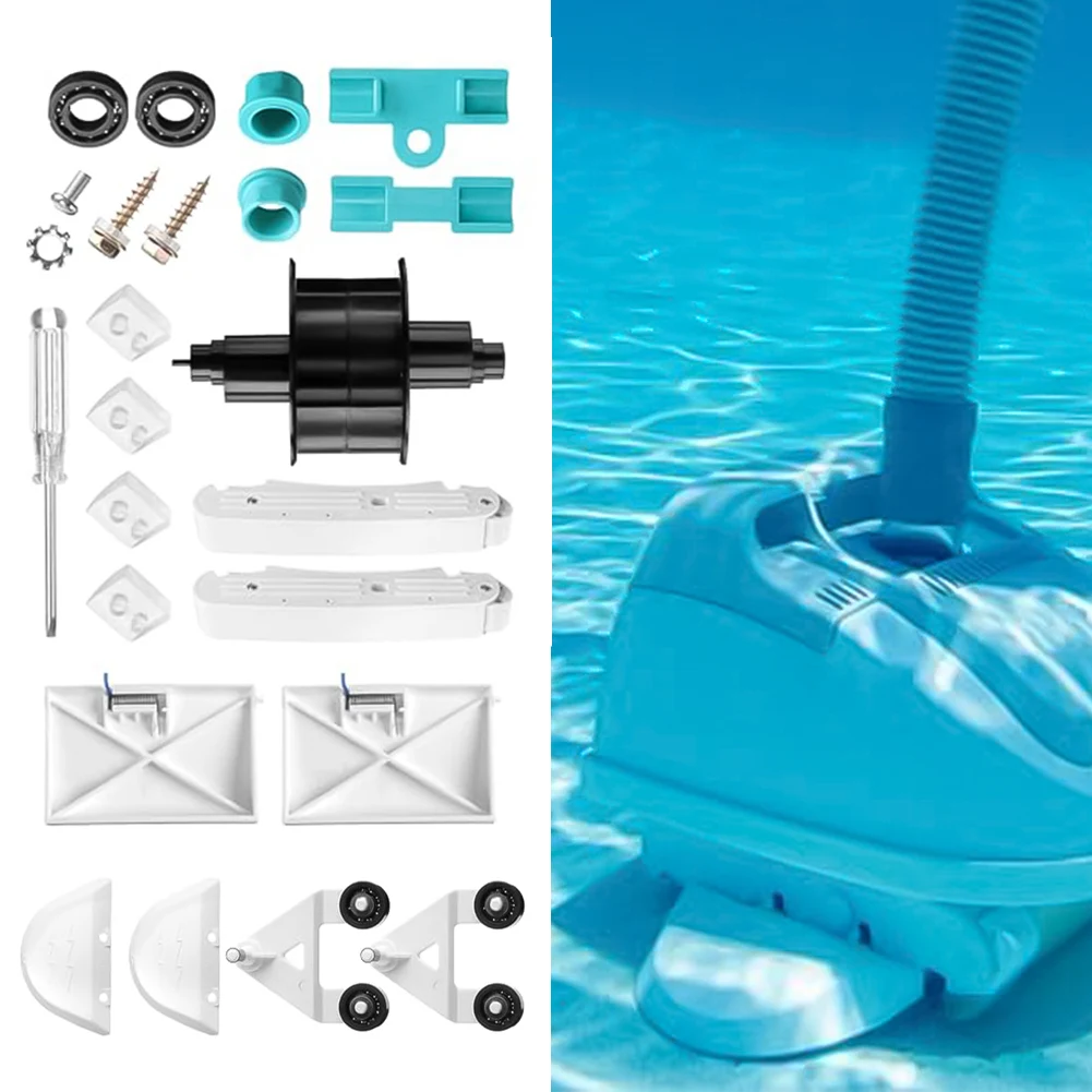 

Pool Cleaner Kit Turbine Universal A Frame Front And Rear Bezels Rear A Frame Improved Cleaning Performance Saddle Keeper