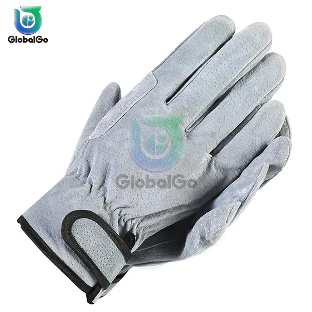 Work Gloves Leather Workers Work Welding Safety Protection Garden Sports Motorcycle Driver Wear-resistant Wood Cutting work gloves