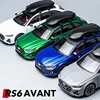 1:24 Audi RS6 Avant Station Wagon Alloy Car Model Diecast Metal Toy Car Model Simulation Sound and Light Kids Toys Gift C160 4