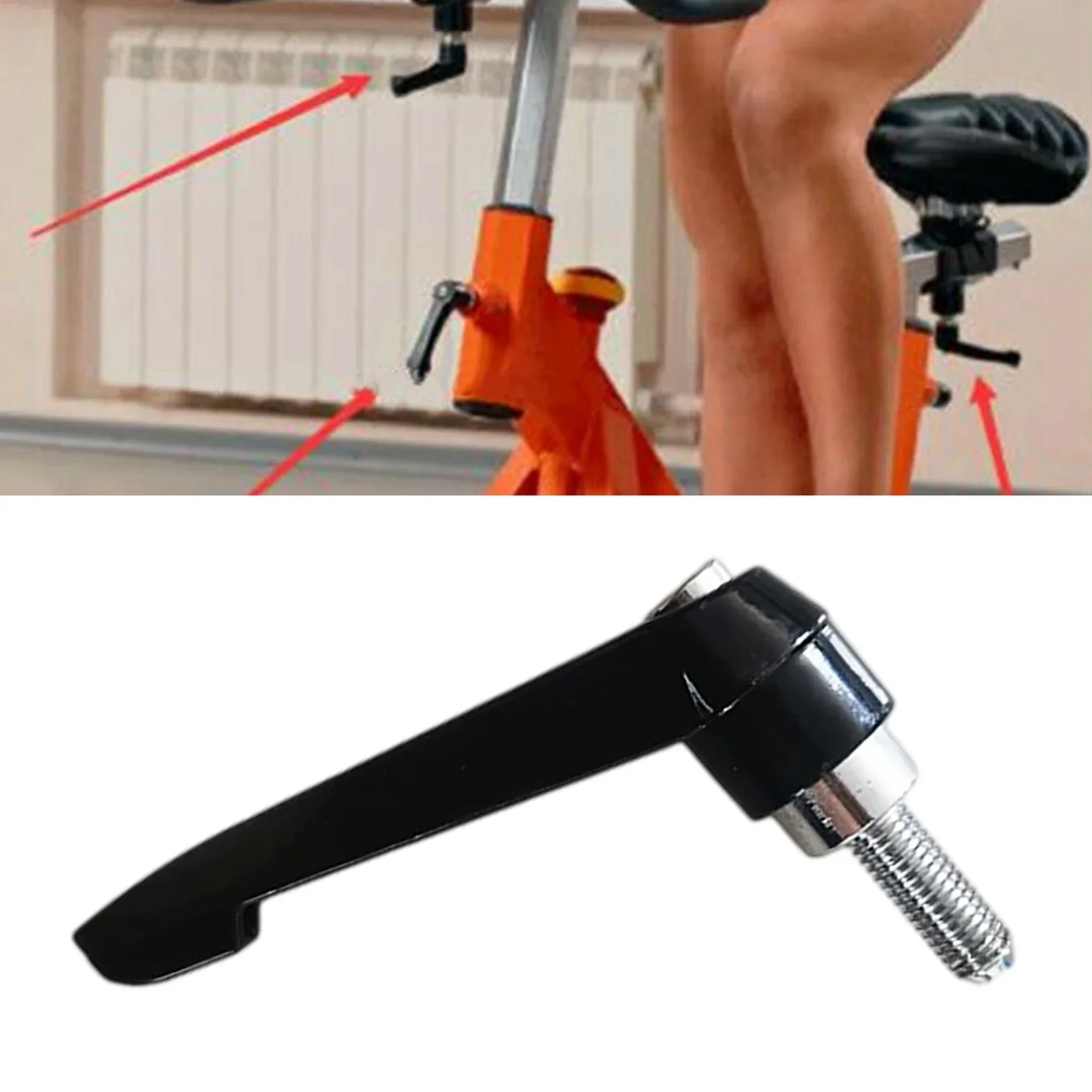 thumbnail image 2 of Bike Brake Levers 6 Exercise Bike Resistance Knob Exercise Hole 1cm Dia 5.5cm Bicycle Stationnaire 2 of 9