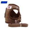 Dog Harness Dog Traction Rope Corduroy Breathable Dog Chest Strap Reflective Pet Chest Strap Walking Rope Set