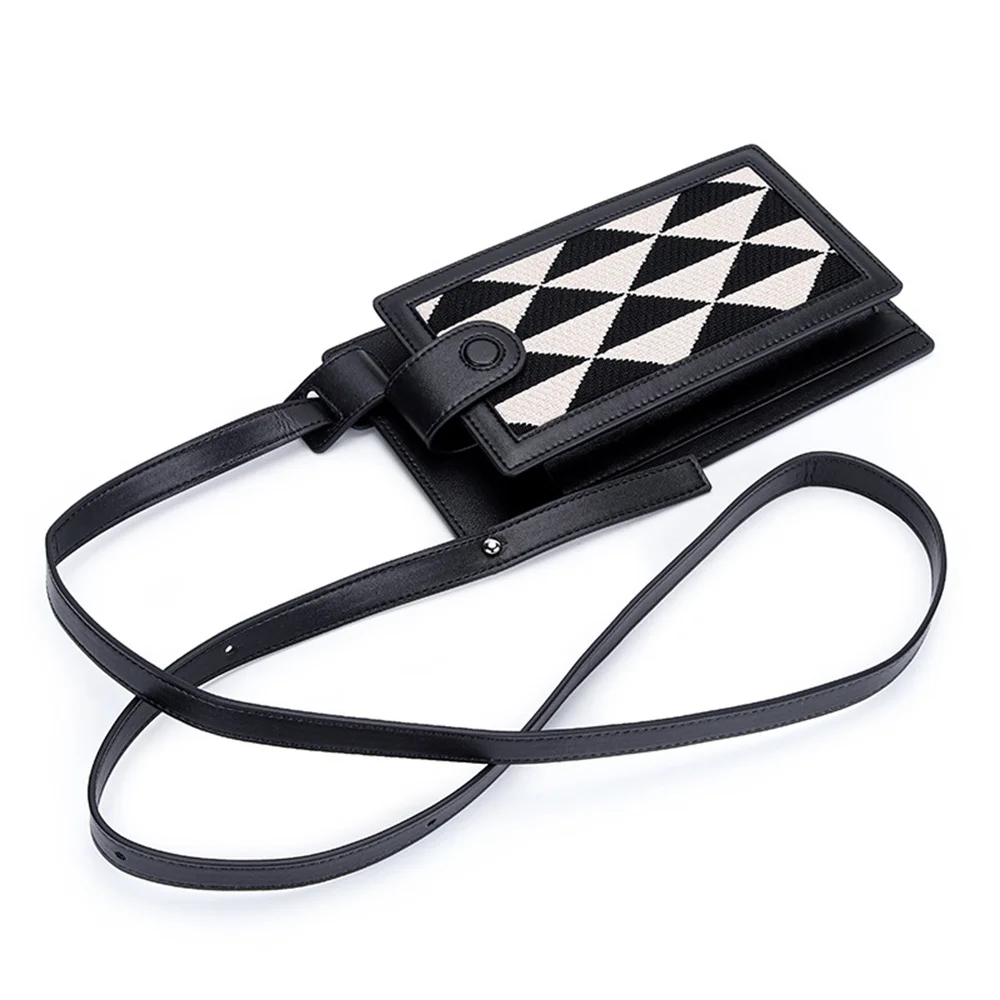 

Small Crossbody Cell Phone Purses for Women Phone Bags ，Canvas & Leather