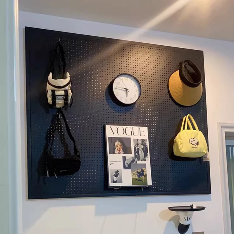 Wall Mounted Tool Storage Rack Universal Hardware Tools Organizer Hanging Shelf Metal Repair Tools Wall Packaging Accessories