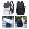 Badminton Bag with Shoe Compartment Sport Bag Travel Tennis Racquet Backpack 3