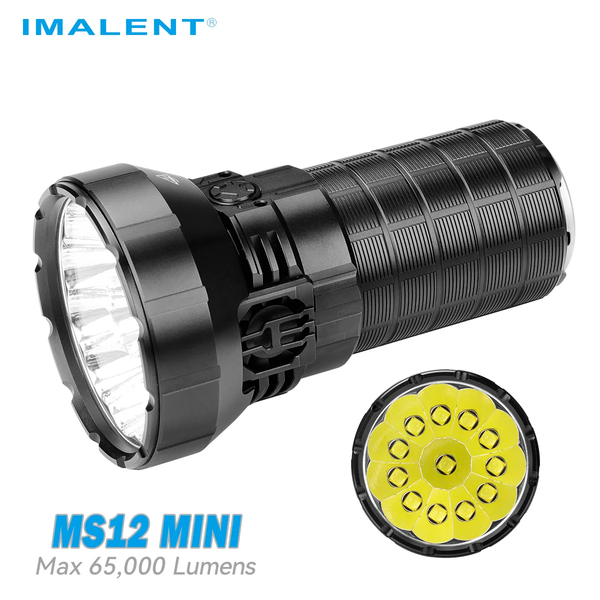IMALENT MS12 ミニ充電式懐中電灯 65000 ルーメン ハイパワー