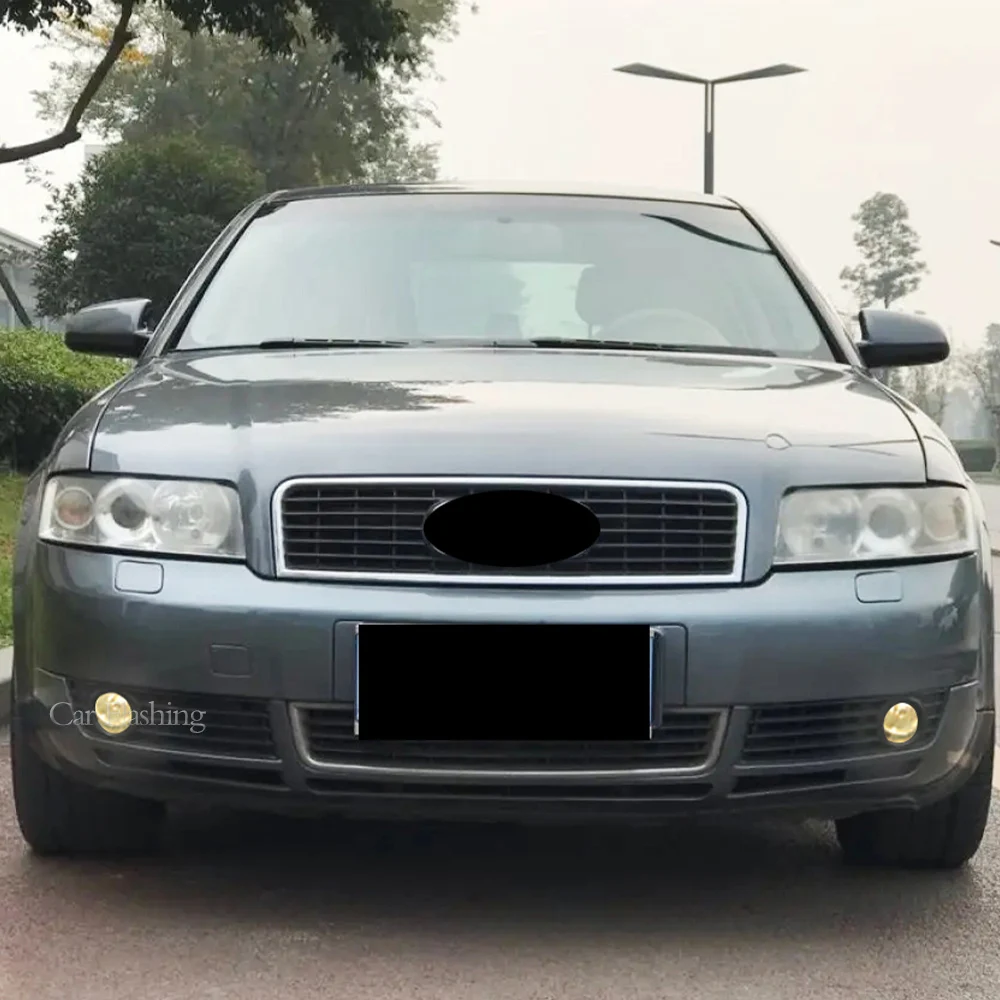 フロントグリル A4 B6 2002-2005 フォグランプグリル グリルバンパー カーフロントバンパーグリル ラジエーターグリ 用A4 用 B6  2002 2003 2004 2005 フロントバンパーサイドフォグライトグリルグリルメッシュハ ブラック Audi A4 B6 セダン フォグライト  グリル ハニカム ... 車のフォグランプグリル A4 B6 2002-2005 フォグランプグリル グリルバンパー カーフロントバンパーグリル