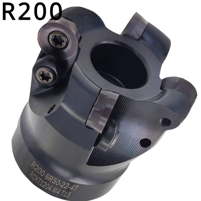 

R200 R5 R6 R8 R10 50 63 80 100 Series Round Nose Milling Cutter Disc Precision Milling Cutter Disc RCKT10T3 1204 1606 2006