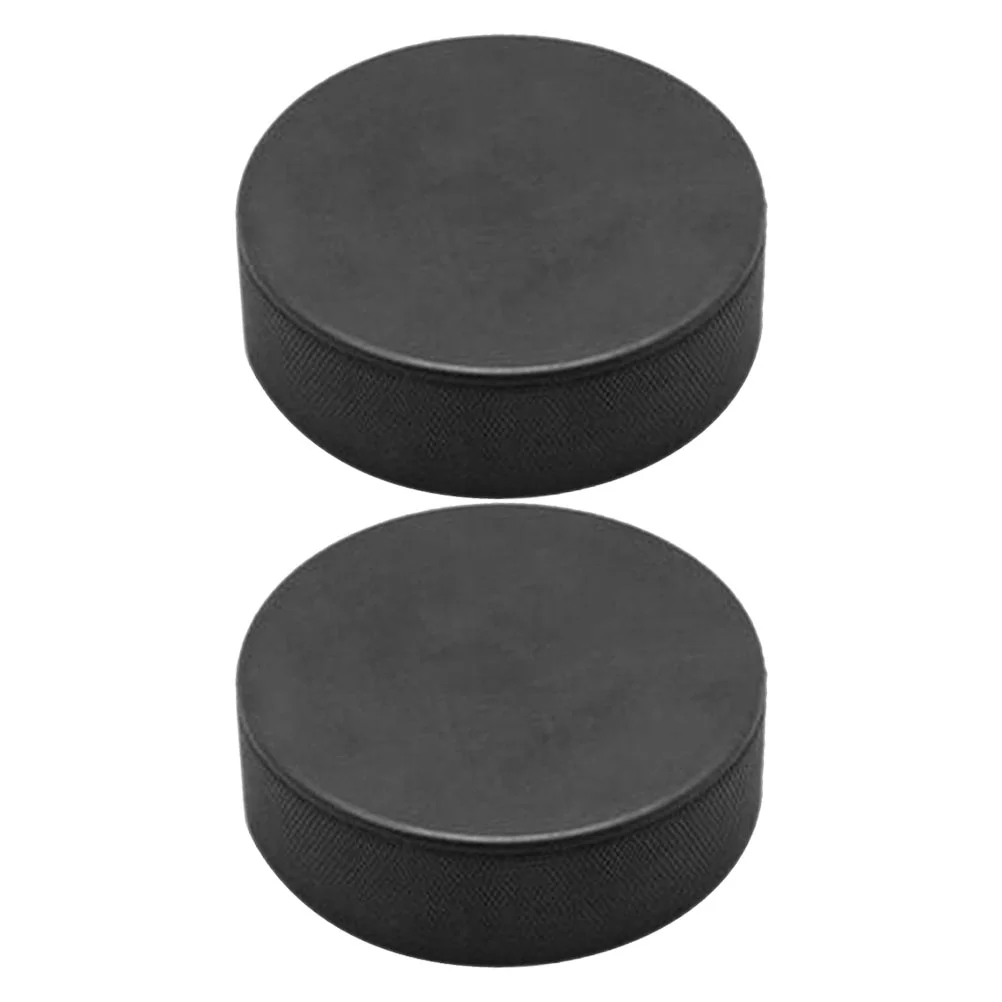 

2Pcs Practical Ice Hockey Stick Lightweight Ice Puck Ice Hockey Stick Training Puck PU Ice Hockey Stick Puck Prop