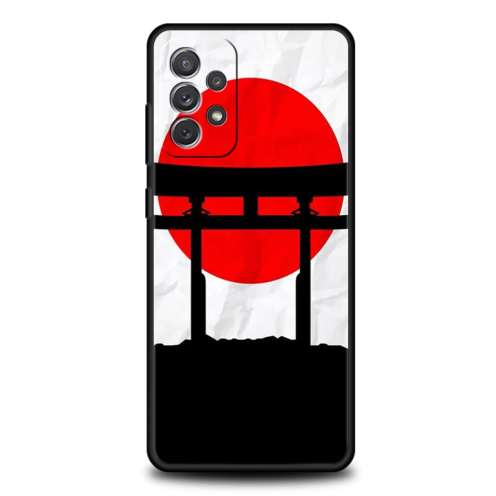 Japanese Flag Design Phone Case Cover