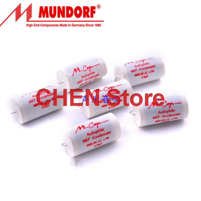 2 Pezzi Germania Mundorf Mcap 1Uf 2.2Uf 3.3Uf 3.9Uf 4.7Uf 5.6Uf 6.8Uf 8.2Uf 400V Hifi Condensatore A Film Audiophiler Mkp-Kondensator