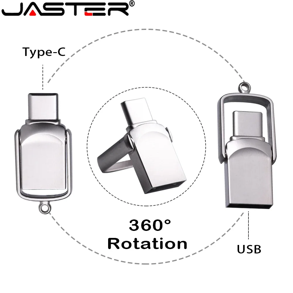 Mini 64GB 32GB Type C Ultra Dual USB Flash Drive for Business