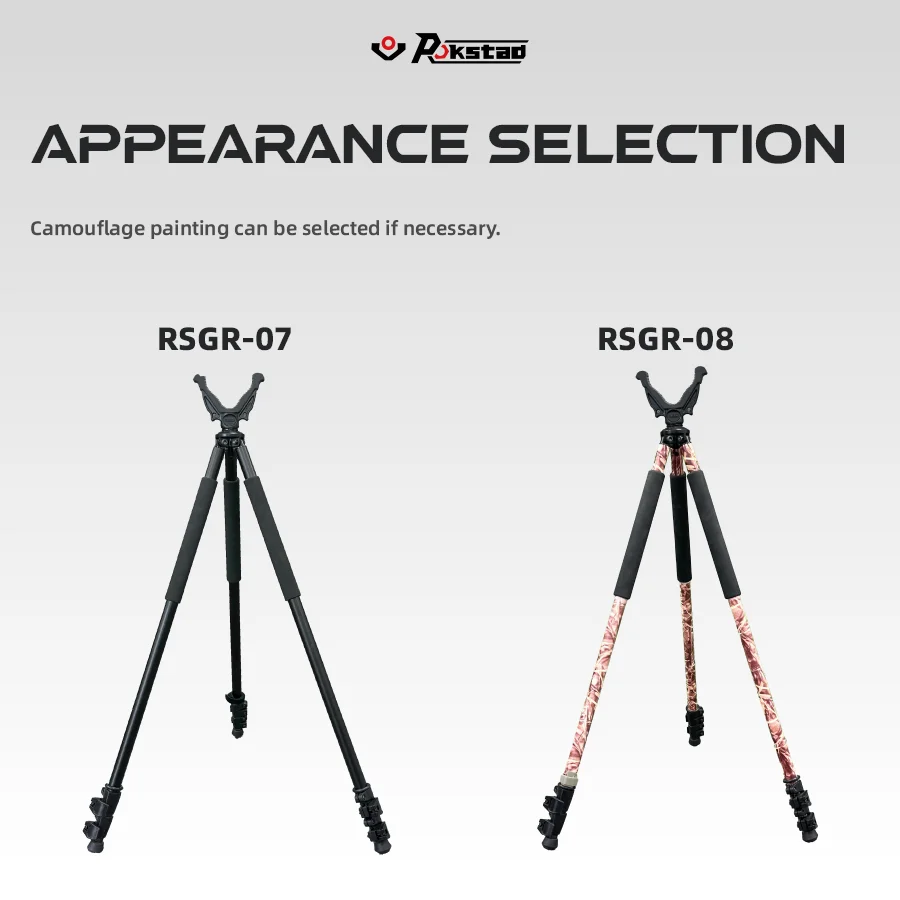 Vector Optics Shooting Stick V Mount Detachable and Can Freely Spin 360 Connect To RokStad Shooting Gun Rest detachable tripod