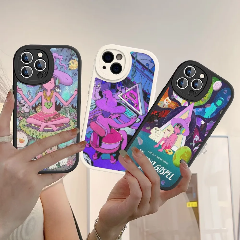 The Midnight-Gospel Custodia Rigida In Pelle Per Iphone 14 13 12 Mini 11 14 Pro Max Xs X Xr 7 8 Plus Fundas