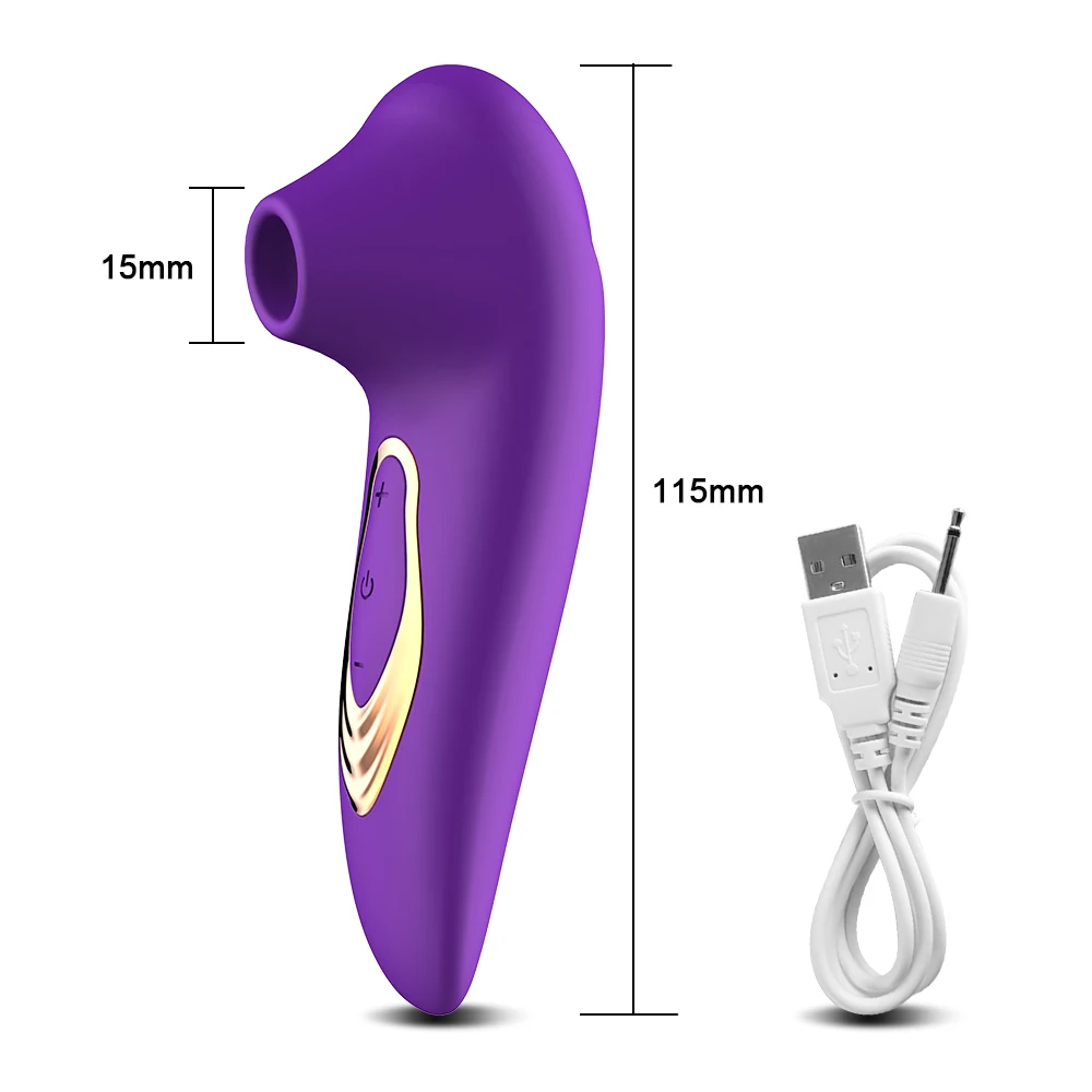 Powerful Clitoris Sucker Vibrator for Women Sucking Clitoral Nipple Stimulator Female Oral Vacuum Vibrating Adults Sex Toys