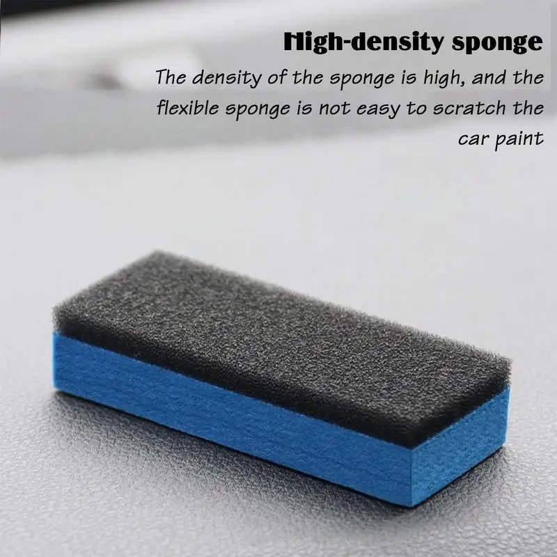 

Car Coating Applicator Cleaning Towel Vehicle Cleaning Glass Coating Sponge Car Detailing Tool For Car Accessories