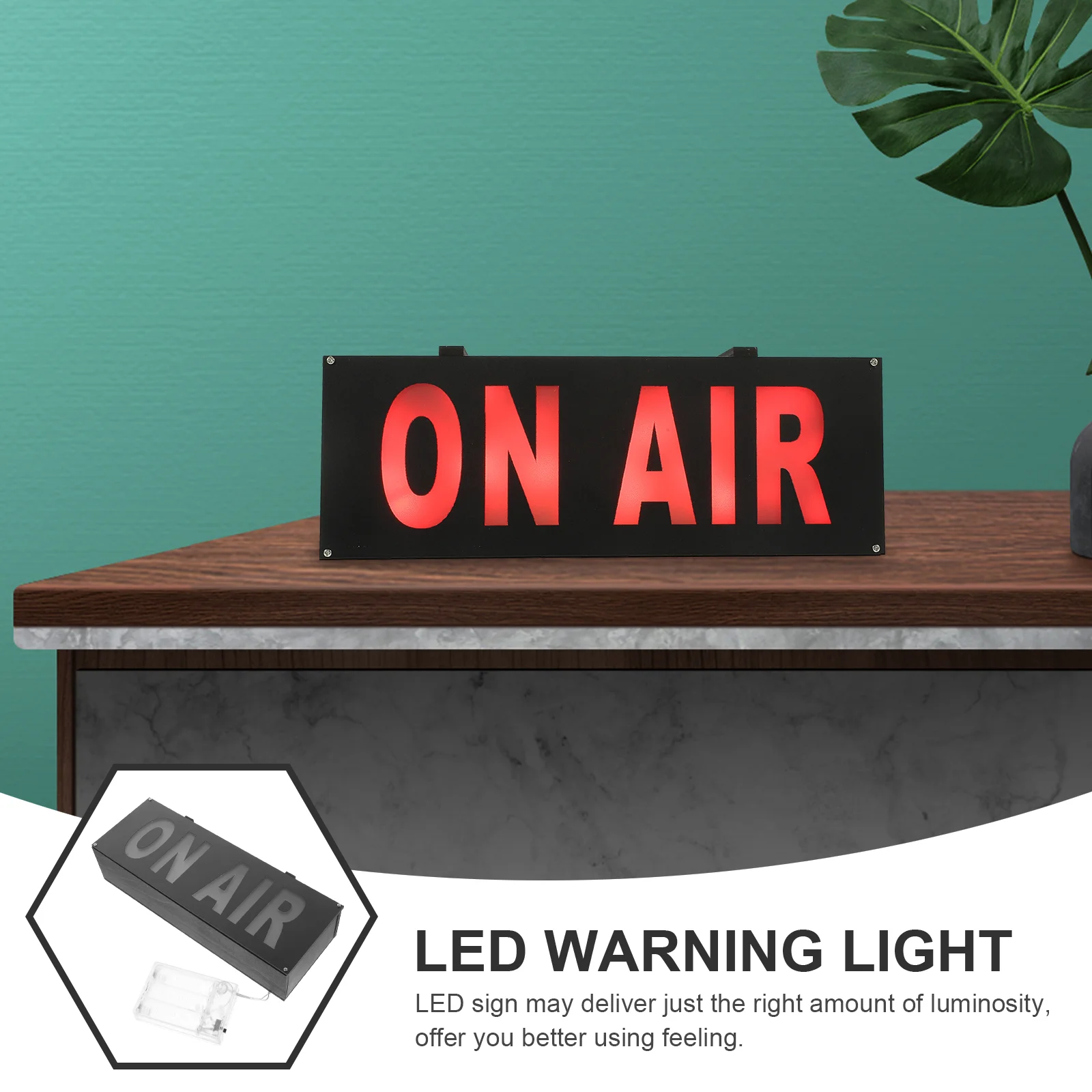 On Air Sign LED Recording Sign Broadcast Warning Sign for Office